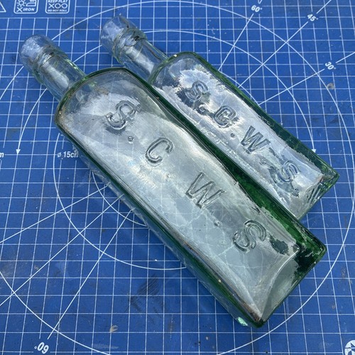 Vintage glass bottles - vintage,