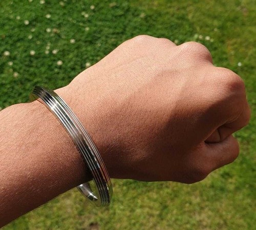 Stainless steel kara - steel,
