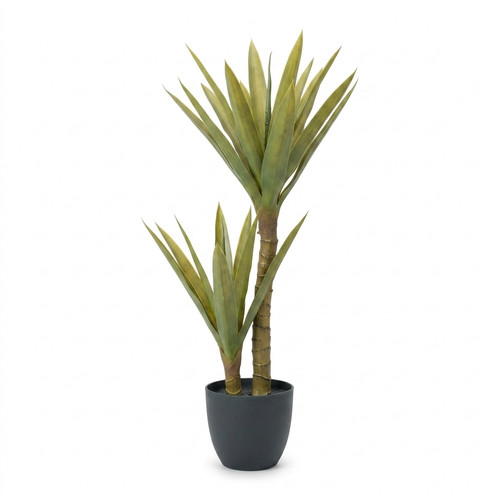Artificial yucca plant black - yucca,