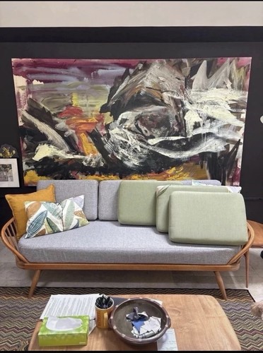 Ercol studio couch back - couch,