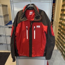 Mens Helly Hansen Outdoor Jacket Red UK XL