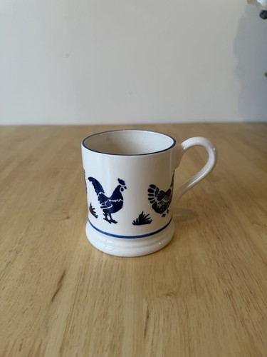 Emma bridgewater blue hen 2 - bridgewater,