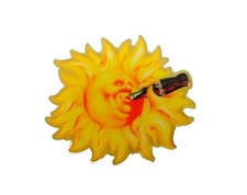 COCA COLA BOTTLE VINTAGE RETRO SUNSHINE COKE FRIDGE MAGNET ~ 7cm