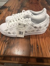 Size 9 1/2 - Adidas Superstar White