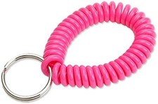 Spiral Wrist Coil Key Ring