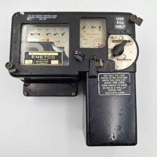 Emetco coin meter - coin, electric