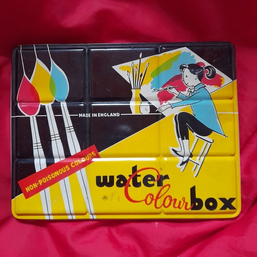Vintage 1960s tin plate - vintage,