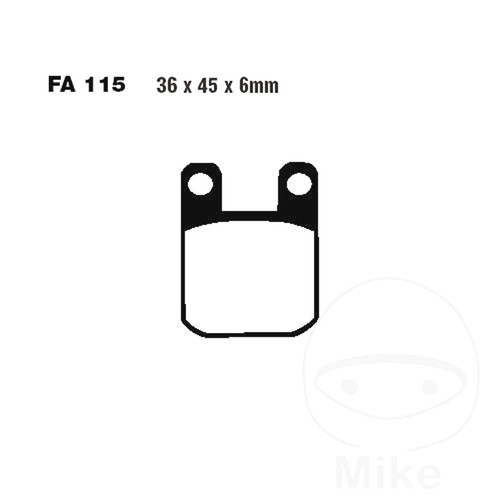 Ebc brake pads - ebc, sintered