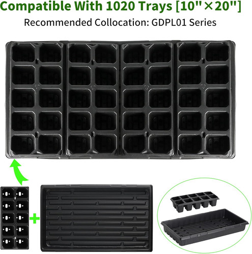 200 cells seed trays pcs - trays,