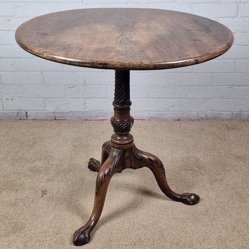 George walnut tilt top - walnut,