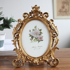 Royal Photo Frame Ornate Antique Picture Frames Baroque Vintage Gold Oval Frame