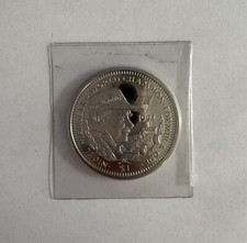 LIBERIA 1992 $1 DOLLAR NIGEL MANSELL RACING F1 CROWN COIN, NICE!