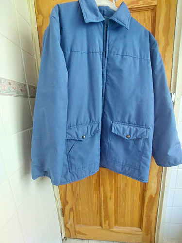 Men blue harrington jacket - men's,