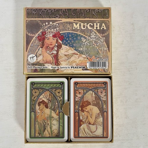 Piatnik mucha playing cards - mucha, 2