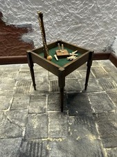 12th Scale Dolls House Miniature Artisan Handmade Bar Billiards Table