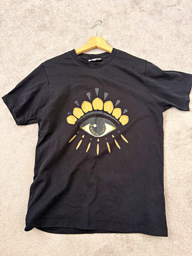 Kenzo black paris eye graphic - black,
