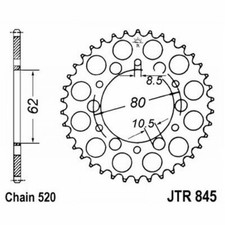 Crown JT 845 Z41 Yamaha 200 DT