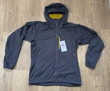Mountain Equipment Aerotherm Hooded Jacket XL Anvil Grey