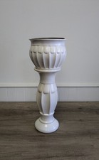 Vintage White Pedestal