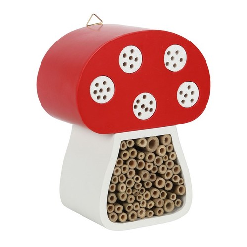 Mushroom shaped insect house - mushroom,