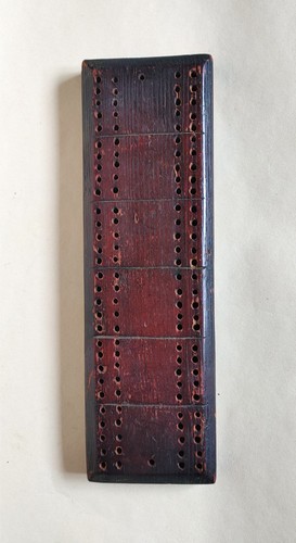 Vintage cribbage pegboard - vintage,