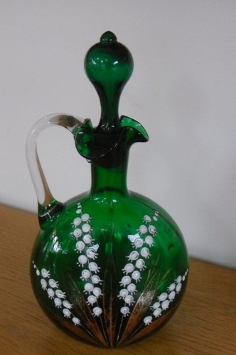 Antique bristol green glass - bristol,