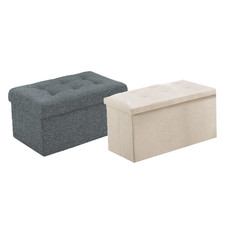 Folding Ottoman Storage Box