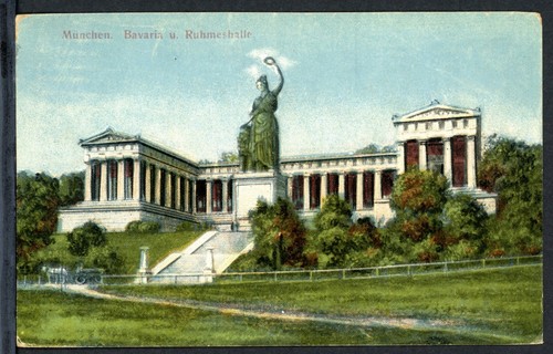 Postcard munich bavaria - munich,