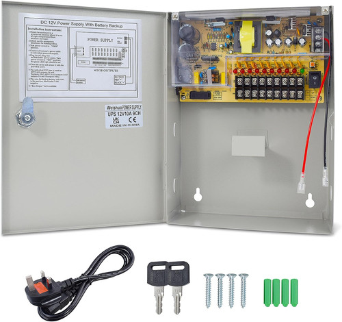 12v 10a cctv power supply - 12v,