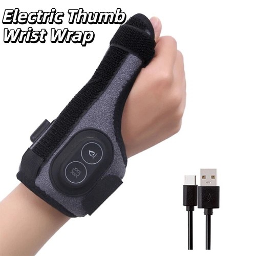 Wrist thumb brace heating pad - brace,