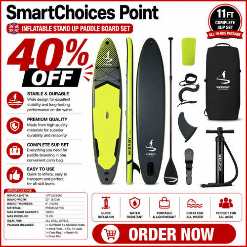 11ft inflatable stand - 11ft, up