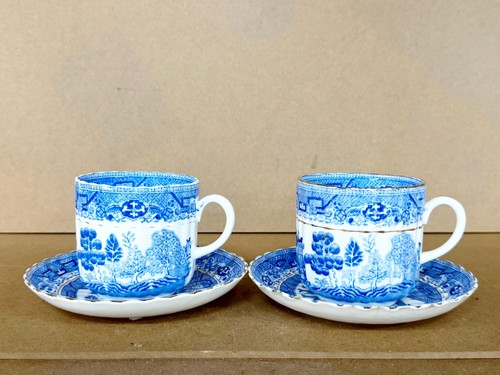 Antique diamond china blue - china,