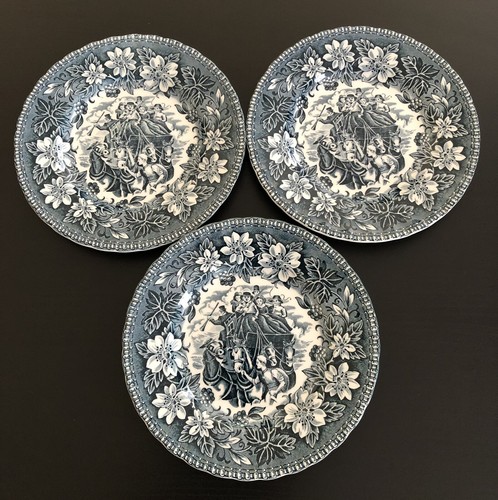 Set vintage blue - 3,
