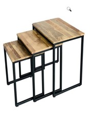 Nest of 3 Side Tables