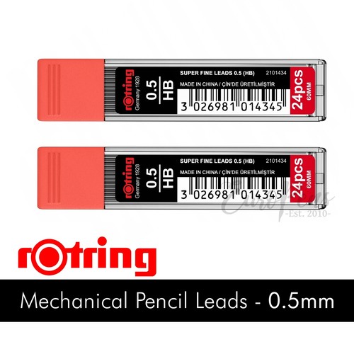 5mm pencil leads - 0.5mm, hb