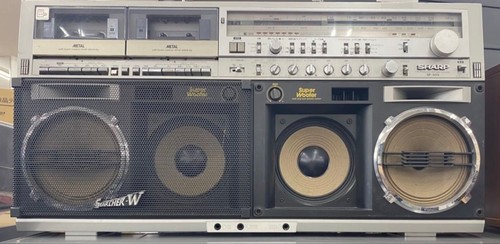 Sharp 909 vintage boombox - sharp,