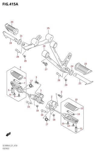 Suzuki genuine bolt - suzuki, 30)