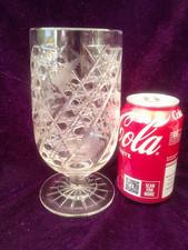 Antique Victorian Etched