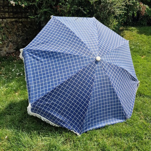 Vintage retro blue checked - vintage,