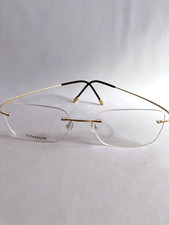 LONCOME Eyeglasses Women Gold