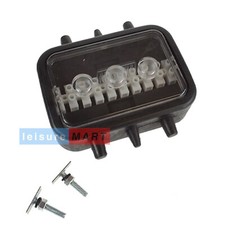 10 Way Waterproof  Trailer Wiring Junction Box Block Similar to the Britax Box