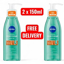 2x NIVEA Derma Skin Clear Wash