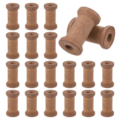 20pcs wooden spools - 20pcs,