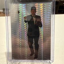 1993 Nolan Ryan Bleachers Tuxedo Prism Foil PROMO Card 