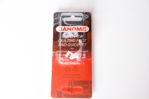 Janome clear view quilting - janome,