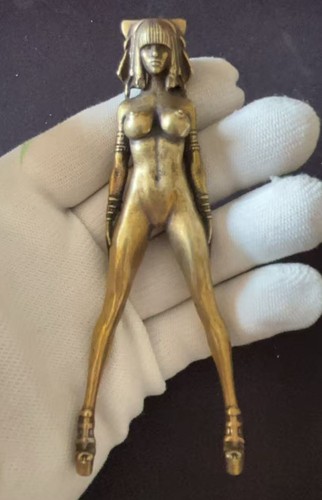 Solid brass beauty nude - 4.7-in,