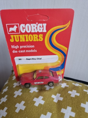 Corgi juniors ford - capri, fire