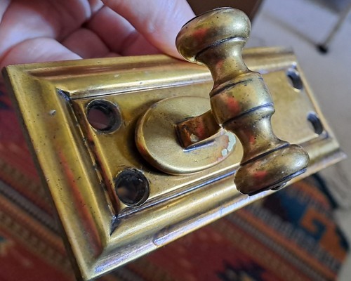 Antique brass bell - brass, .