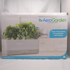 AeroGarden Harvest Slim Indoor Garden Hydroponic System White Pods Not Included