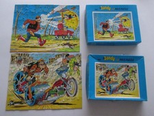 2 vintage Dandy Desperate Dan Bike Bandit Land Yacht jigsaw puzzles 79 complete